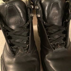 Air Jordan Boots with air pockets and retro flame